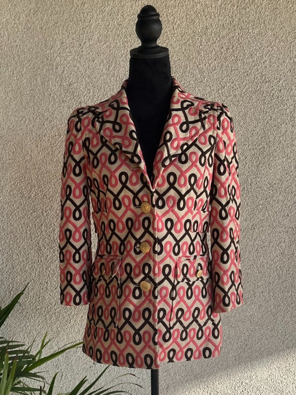 Juicy Couture Napoleon Ice Cream Blazer